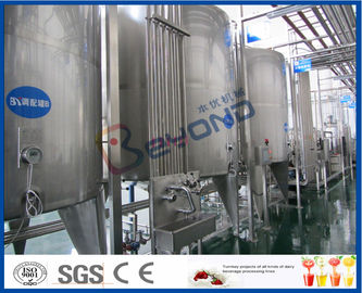 PLC Control Beverage Production Line For Tea beverage Manufacturing Industry