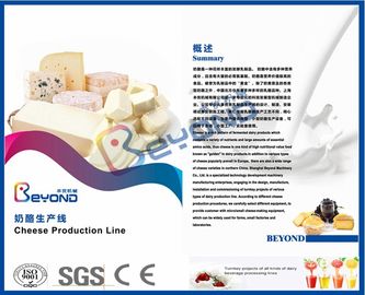 Cheese Process Cheese Production Equipment With Mozzarella Cheese Making Machine