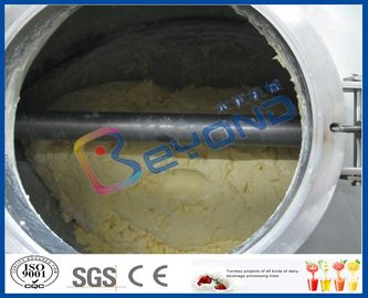 Continuous Butter Making Process Stainless Steel Butter Churn / Milk Pasteurizer Machine