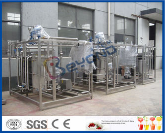 Yoghurt Pasteurizer Milk Pasteurization Equipment With SUS304 / SUS316 Material