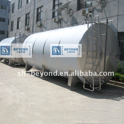 SGS Full Automatic 8000l Stainless Steel Milk Storage Tanks