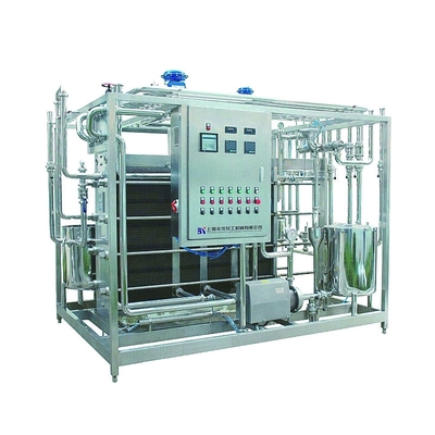 20 Kw Batch Pasteurizer Machine For Milk Juice 500 - 25000 Liters/Hour