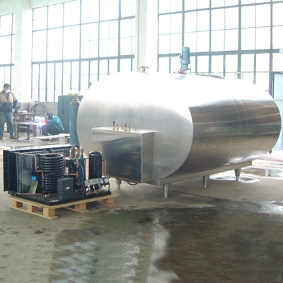 SUS304 Stainless Steel Tanks For Dairy Milk Storage Cooling