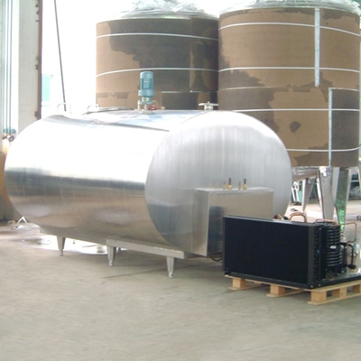 306 / 316L Stainless Steel Milk Cooling Tank Silo Food Grade