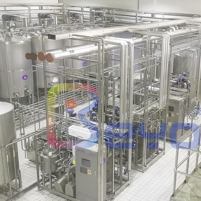 UHT Condensed Milk Processing Line PET Bottle Package 100000LPH