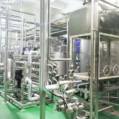 SUS304 Yogurt Processing Line Automatic Dairy Milk Processing Plant