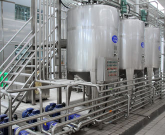 Large Scale Yogurt Manufacturing Equipment / Industrial Yogurt Machine ISO 9001