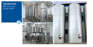 Custom Size Dairy Processing Plant Milk Processing Machine Low Consumption