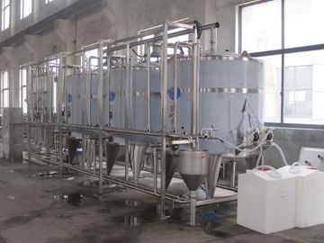 500LPH Full Auto CIP Cleaning System PLC Control For Dairy Processing Equipment