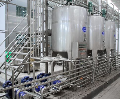 SS 50mm Insulation 3000L Yogurt Fermentation Tank for dairy products and juice