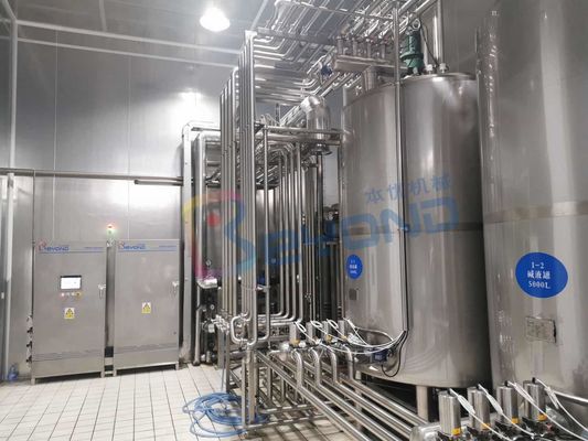 UHT Milk Pasteurization 500LPH Dairy Processing Plant