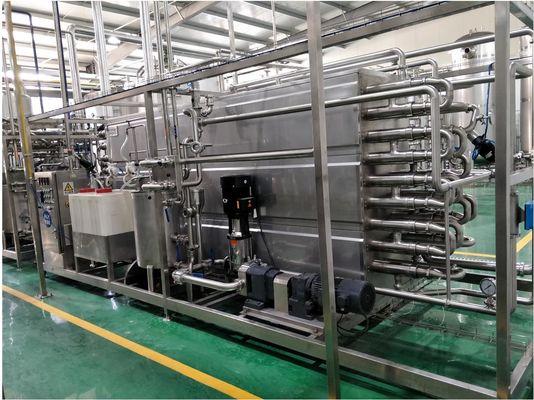SGS 1000LPH Egg Liquid  Juice Pasteurization Equipment With Touch Screen