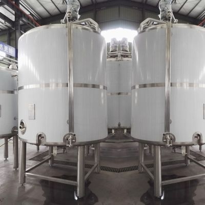 Triangle Legs 8000l Stainless Steel Dairy Tanks Mixing Vessel