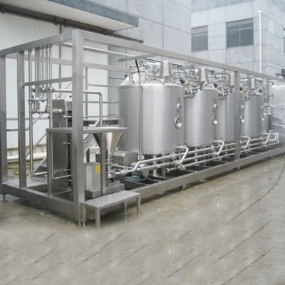 25T/D On Line Mixing System And Full-Auto CIP Almond Milk Manufacturing Equipment