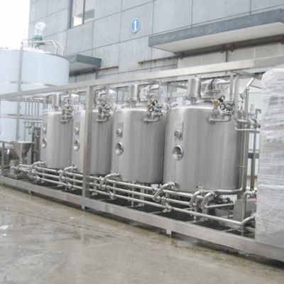 10000LPH On Line Mixing Full Auto Dissolving Uht Milk Processing Plant