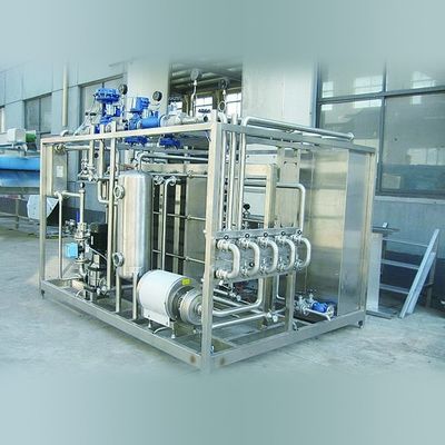 HTST 5 Sections Dairy Processing Milk Pasteurization Equipment