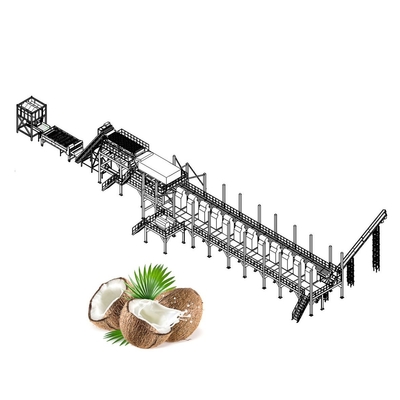 6000LPH Automatic Control Fruit Processing Equipment For Coconut Milk Drink