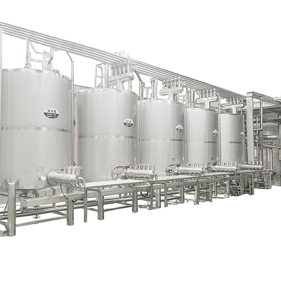 Food Grede CIP Cleaning System For Cip Process In Dairy Plant 1000L - 10000L Tank Size