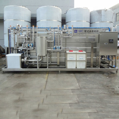 Valve System Material Dissolving Uht Milk Production Equipment