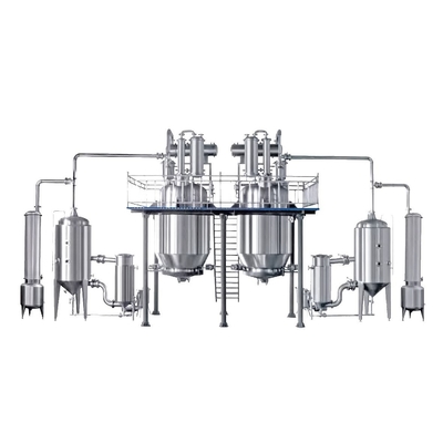 Multifunction Dual Formula Hot Reflux Extraction Evaporator For Beverage