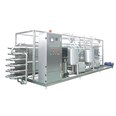 1500L/H PLC Automatic High Heat Efficiency Milk Sterilization Machine With Touch Screen