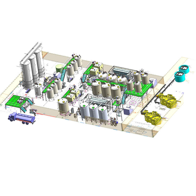 Milk Pasteurization UHT Milk Processing Line For Uht Milk Production Process