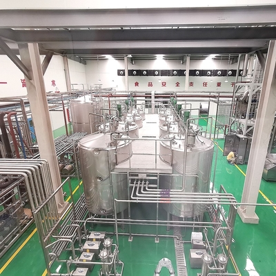 ISO9001 Flavored Milk Processing Pasteurization Plant Equipment