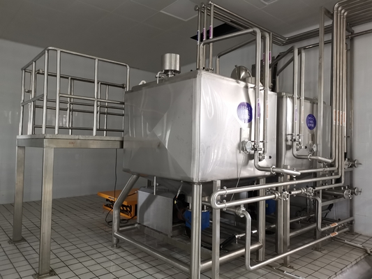 Semi Auto Complete Milk Pasteurization Machine