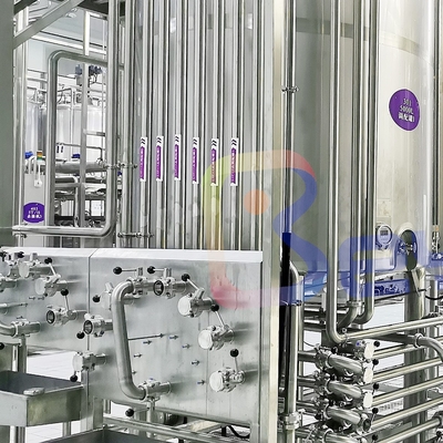 Semi Auto Complete Milk Pasteurization Machine