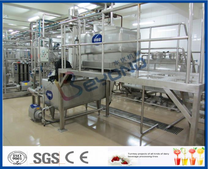 PLC Control Industrial Yogurt Making Machine For Yogurt Manufacturing