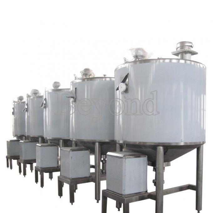 1440rpm Powder Bottom 3000L Sugar and milk powder Emulsifier Milk